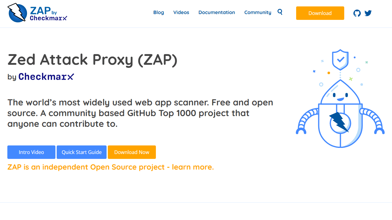OWASP ZAP公式サイト